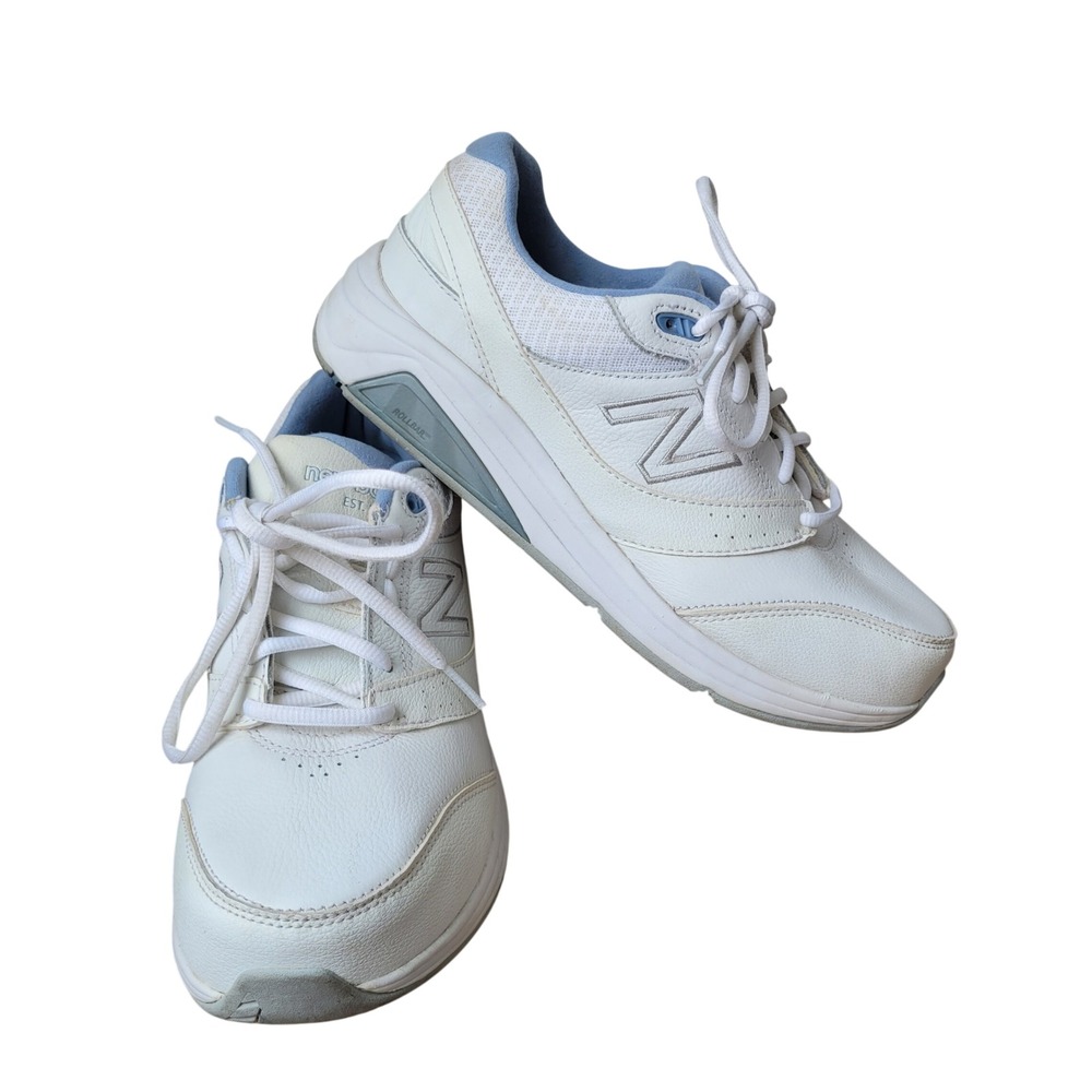 New Balance 928v3 Women Lace Up White/Blue Chunky Walking Shoes Sz 8.5 Sneakers - Picture 2 of 16